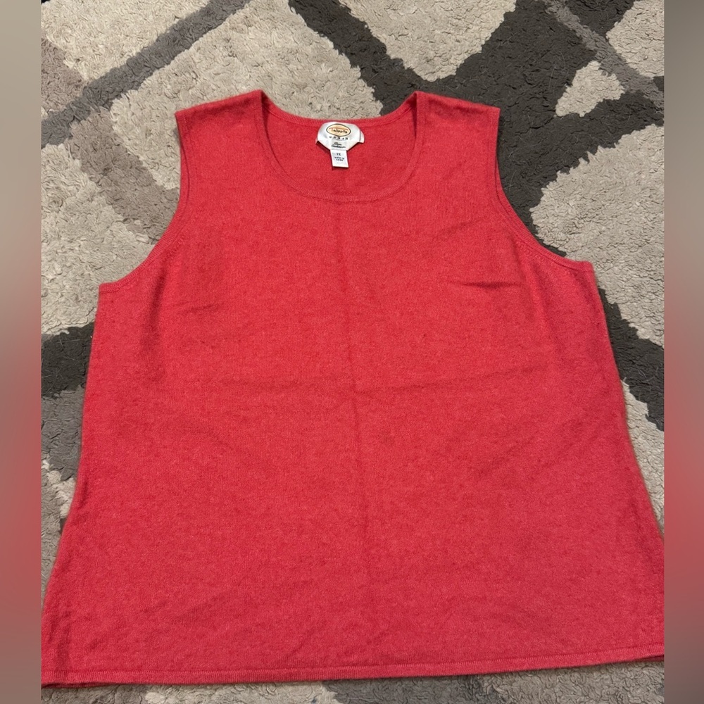 Talbot Pure Cashmere Sleeveless Top